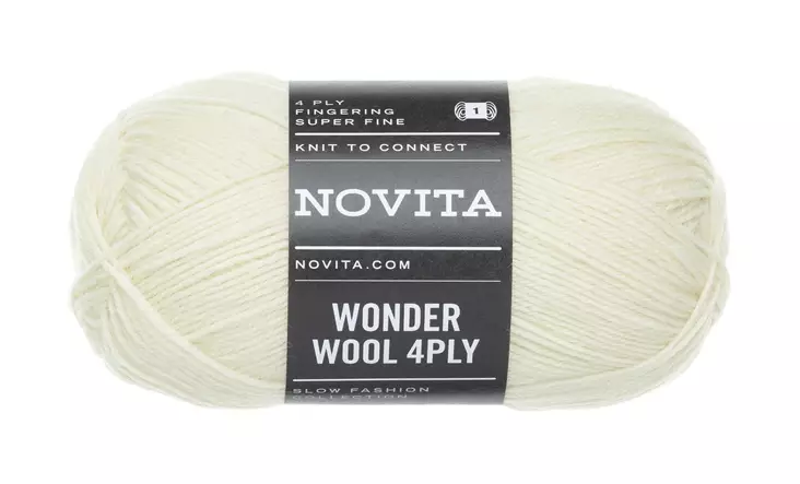 100% Villalanka Wonder Wool 4PLY Novita - Novita Islandsk Ull garn - 6412618206011 - 1