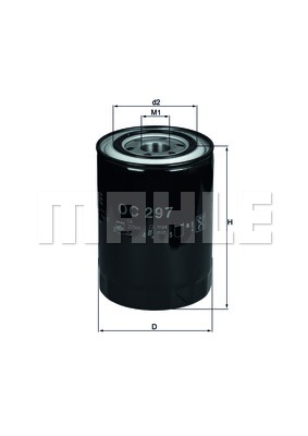 Öljynsuodatin OC297 - Auton öljynsuodattimet - 4009026102671 - 1