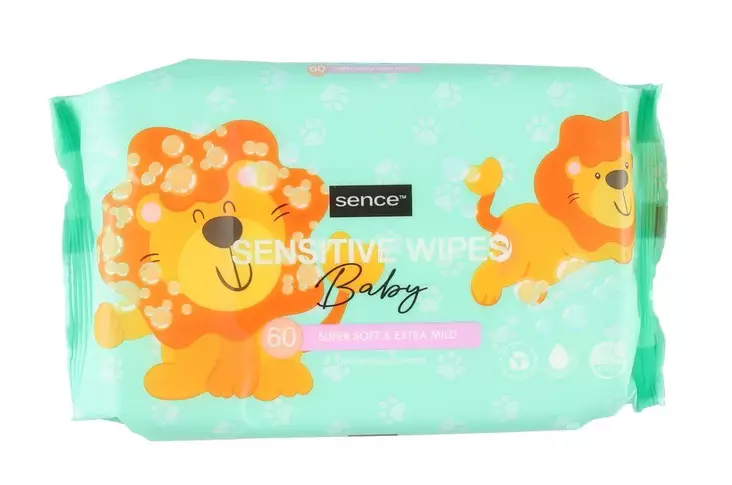 Vauvan puhdistuspyyhe Sensitive - Kosteuspyyhkeet - 8721073617071 - 1
