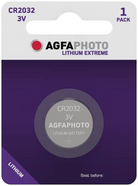 Agfa CR2032 lithiumparisto - Paristot - 4250175803432 - 1