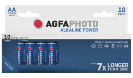 Agfa alkaliparisto AA 10kpl - Paristot - 4250175803012 - 1