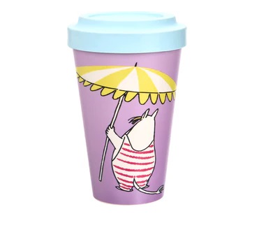 Moomin take away muki Snorkkisneito rannalla - Kahvikupit ja mukit - 6430079185102 - 2