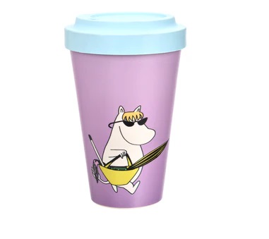 Moomin take away muki Snorkkisneito rannalla - Kahvikupit ja mukit - 6430079185102 - 1