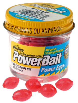 Keinosyöttejä PowerBait Power Eggs Magnum 14g - Jigit, popperit ja keinosyötit - 028632030332 - 1