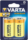 Varta D paristo Superlife, 2kpl - Paristot - 4008496556342 - 1