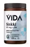 Vida Sink + B6 vitamin 120tabl - Vitaminer - 6430067845322 - 1