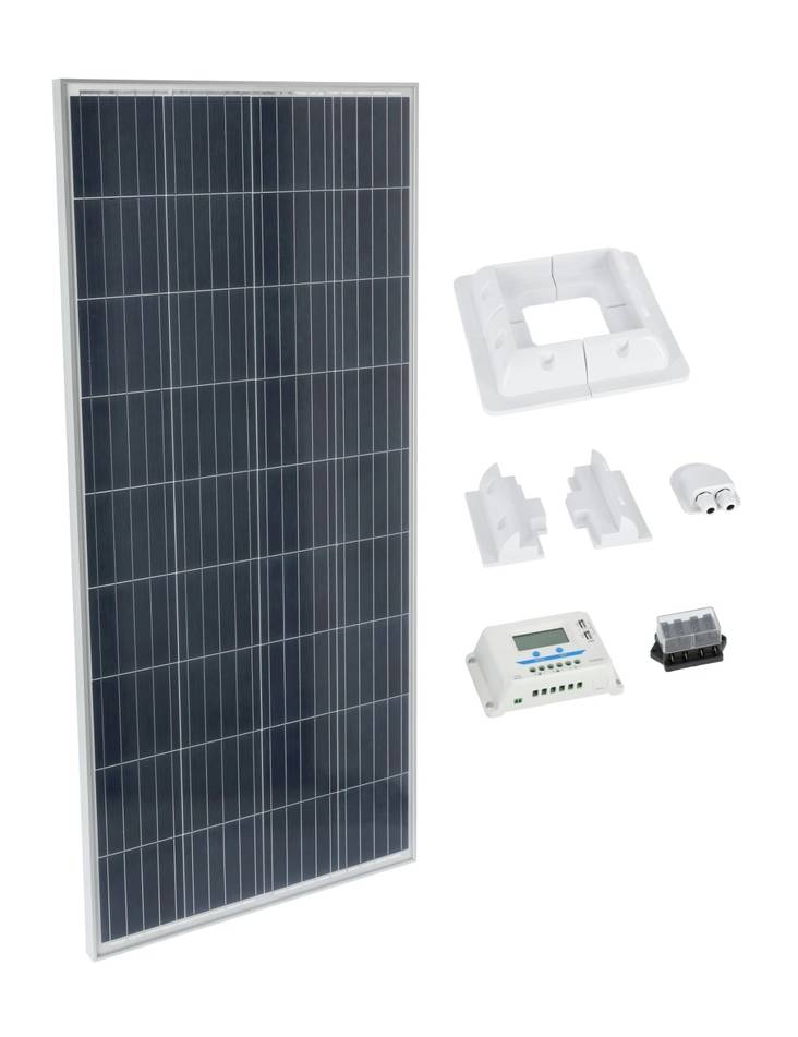 Aurinkopaneelisetti 160w - Aurinkosähkö - 6438014245942 - 1