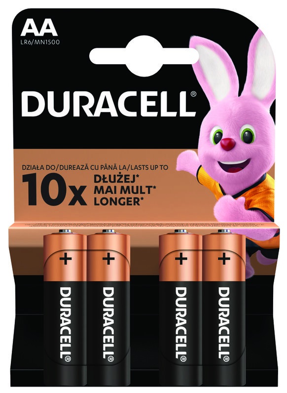 Duracell AA batteri, 4-pack - Batterier - 5000394076952 - 1