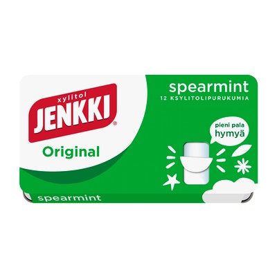 Jenkki Original purukumi 18g Spearmint - Makeiset - 6420256013892 - 1