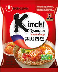 Aasialainen Nuudeli Nongshim Kimchi Ramyun 120g - Aasialainen ruoka - 8801043157742 - 1