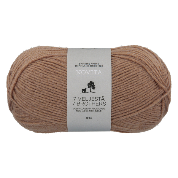 Novita 7 Brødre 100g garn - Novita 7 Bröder garn - 6412618201382 - 1