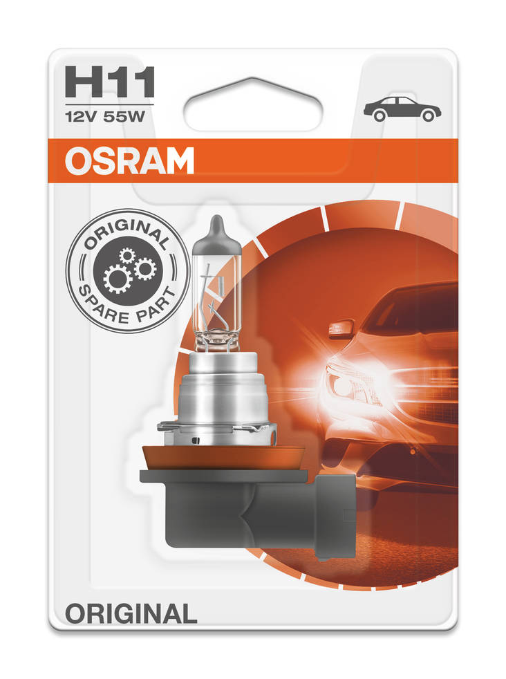 Osram H11 poltin original 55w - Auton polttimet - 4008321171252 - 1