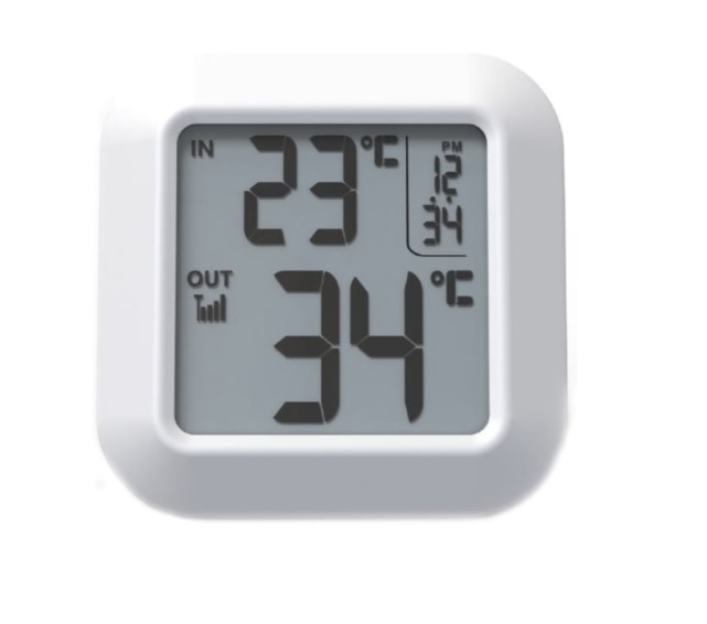 Innendørs/utendørs termometer trådløs - Utvetermometre - 6438014336862 - 1