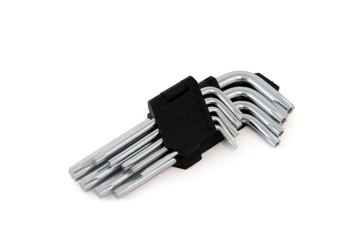Torx-avainsarja lyhyt 9-osa - Ruuvaustyökalut - 5903293010402 - 1
