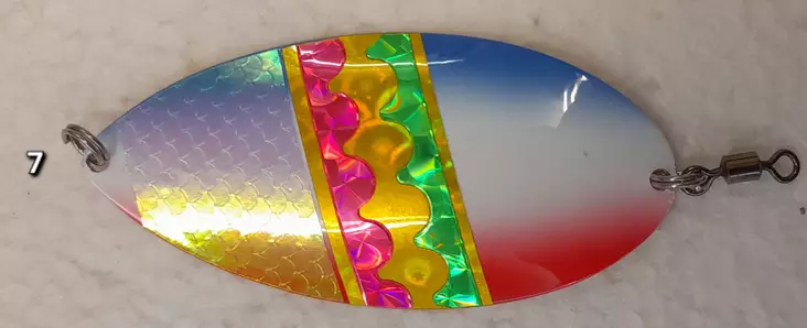 Rautulätkä Lohi-Armas väri 7 kupari - Pilkit - 3912300013772 - 1