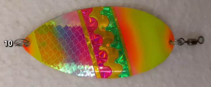 Rautulätkä Lohi-Armas väri 10 kupari - Pilkit - 3912300013802 - 1