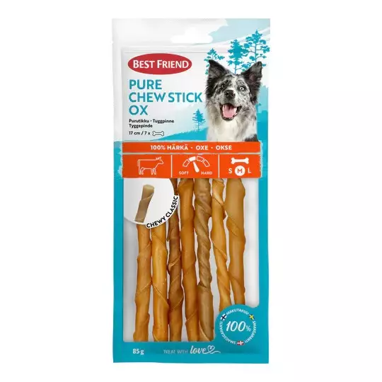 Purutikku koiralle Härkä 7kpl - Koiran puruluut - 5700551173202 - 1