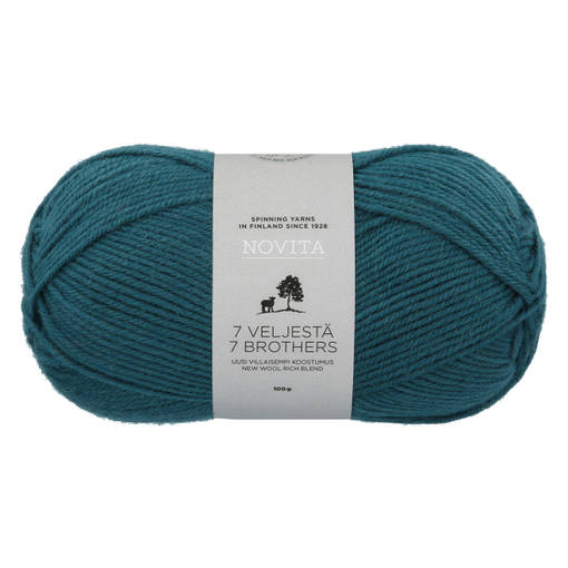 Lanka 7 Veljestä 100g Novita - Novita 7 Veljestä langat - 6412618201252 - 1