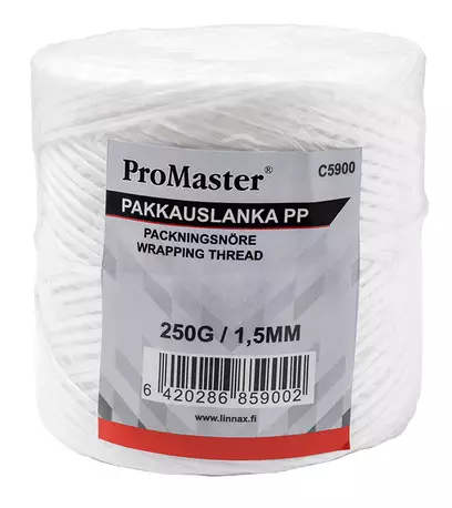 Pakketråd pp 250g / 1,5mm - Tau og snøre - 6420286859002 - 1