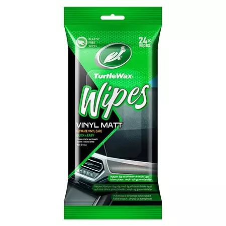 Våtservietter Kumi&Plast matte 24 stk - Bilens interiørrengjøring og duft - 7314890023692 - 1