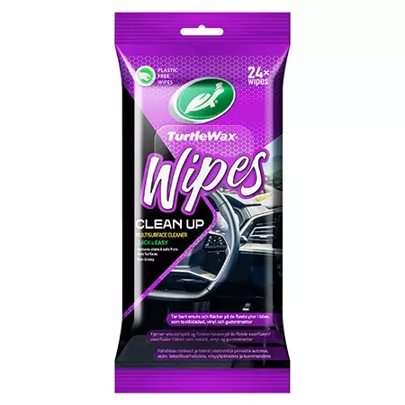 Turtle Wax clean-up wipes - Bilens interiørrengjøring og duft - 7314890023722 - 1