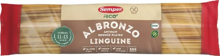 Semper linguine pasta 300g - Glutenfritt Tørrvarer - 7310100605412 - 1