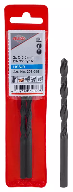 Metallbor HSS-R 12,5mm - Metallbor - 4007140018632 - 1