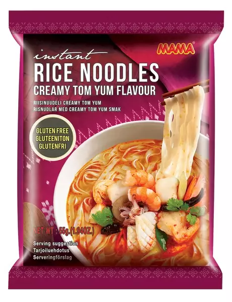 Riisinuudeli Mama Creamy Tom Yum 55g - Pastat, riisit ja nuudelit - 8851876001682 - 1