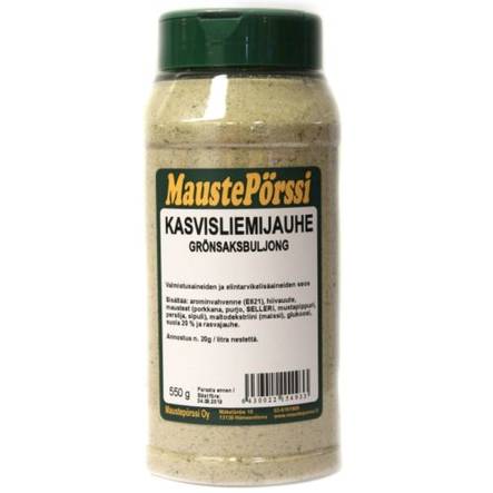 Kasvisliemijauhe 550g - Mausteet - 6430022154933 - 1