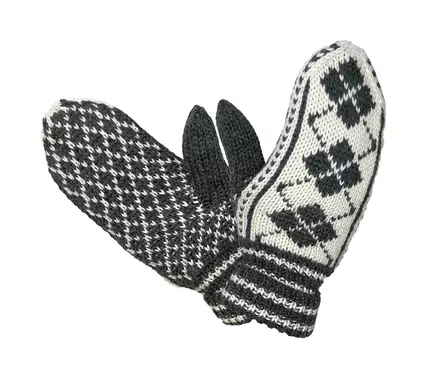 Naisten neulelapanen fleecevuorella - Naisten käsineet - 6417124011913 - 1