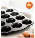 Heirol Muffinsivuoka 12kpl - Leivontamuotit ja paistovuoat - 6419287308343 - 1