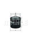Olje filter OC606 - Biloljefiltre - 4009026718643 - 1