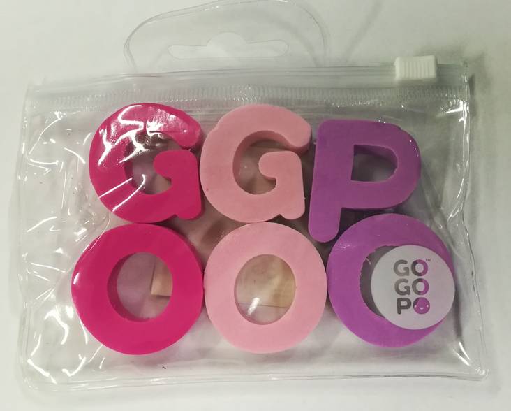 GoGoPo Bokstavvisker 6pk - Penner og tegning - 5037832306463 - 1