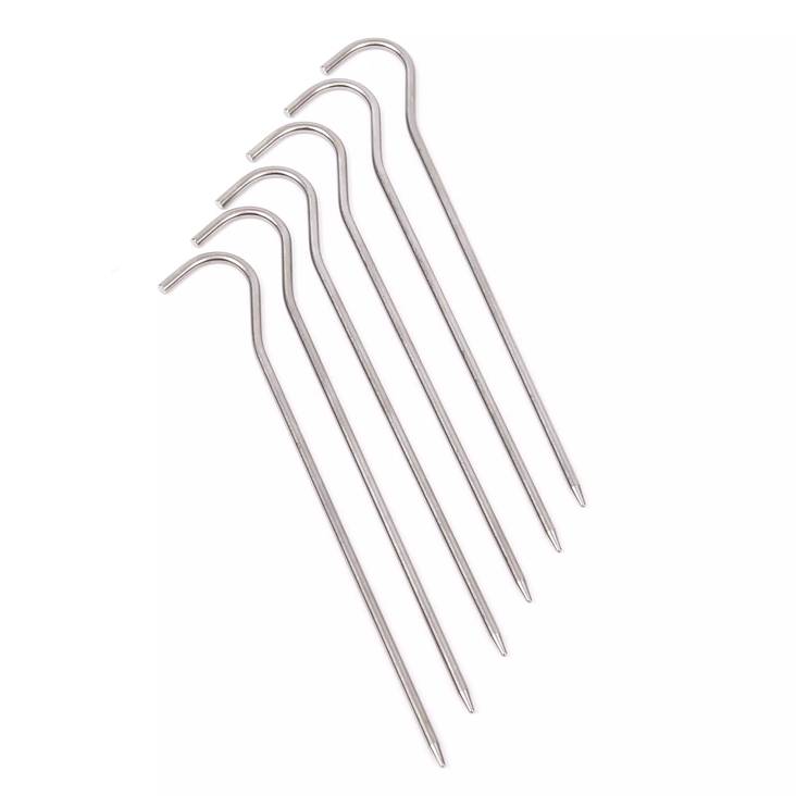 Haghus Titan Pro teltplugger 6stk - Telt og gapahuker - 6438212103563 - 1