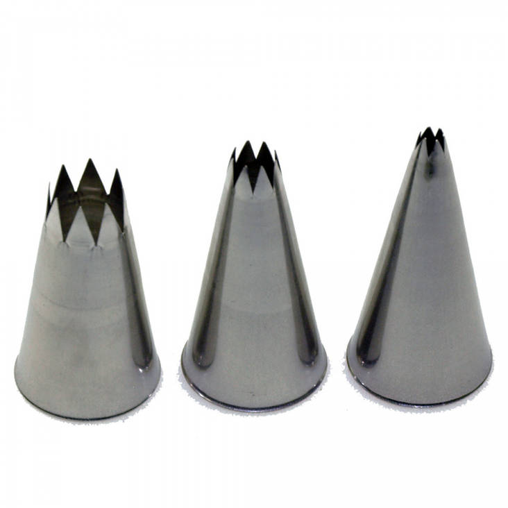 Heirol Tyllasett Åpen Stjerne 3stk - Bakeutstyr - 6419287313903 - 1