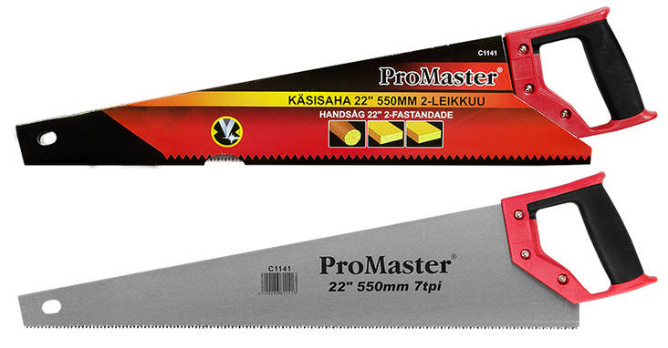Håndsag 22" 550mm 2-kutter - Sager, kniver og filer - 6420286811413 - 1