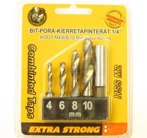 Kierretapinterät 4-osaa - Teräsarjat - 6438152028643 - 1