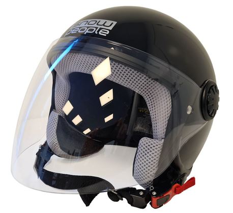 Barnehjelm svart størrelse M 52cm - Snøskuterhjelmer - 6438235192773 - 1