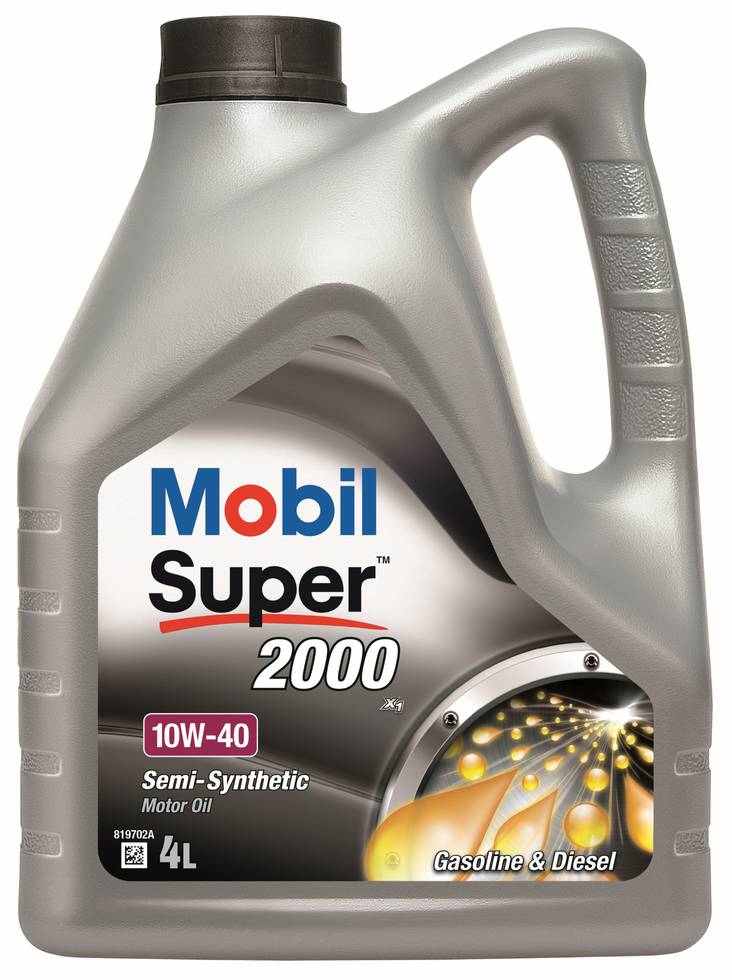 Mobil Super 2000 X1 10W-40 4L - Auton moottoriöljyt - 5407008071073 - 1