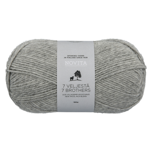 Lanka 7 Veljestä 100g Novita - Novita 7 Veljestä langat - 6412618201153 - 1