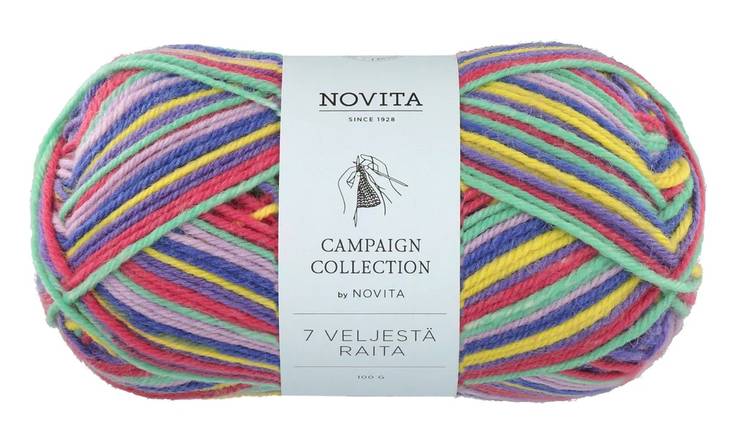 Lanka 7 Veljestä 100g Novita - Novita 7 Veljestä langat - 6412618202013 - 1