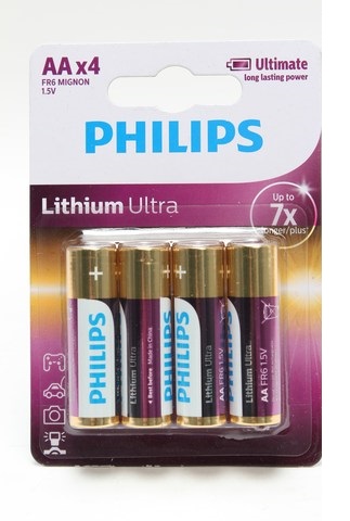 Philips AA Litiumbatteri 4pk - Batterier - 8712581359553 - 1