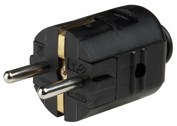 Pistotulppa suko IP20 Musta - Pistotulpat ja adapterit - 6435200173133 - 1