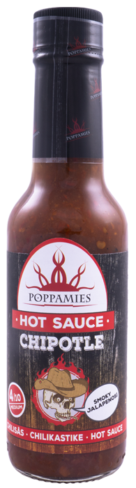Poppamies Chipotle røkt chilisaus - Sauser og oljer - 6430034010043 - 1