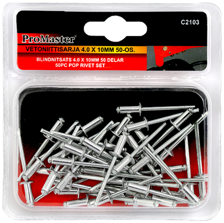 Promaster tilkoblingssett 3,2x12mm - Stiftepistoler og stifter - 6420286821023 - 1