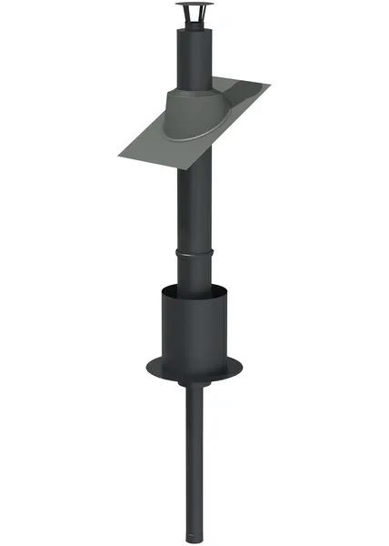 Saunapiippupaketti 115mm musta - Piiput - 5900856824513 - 1