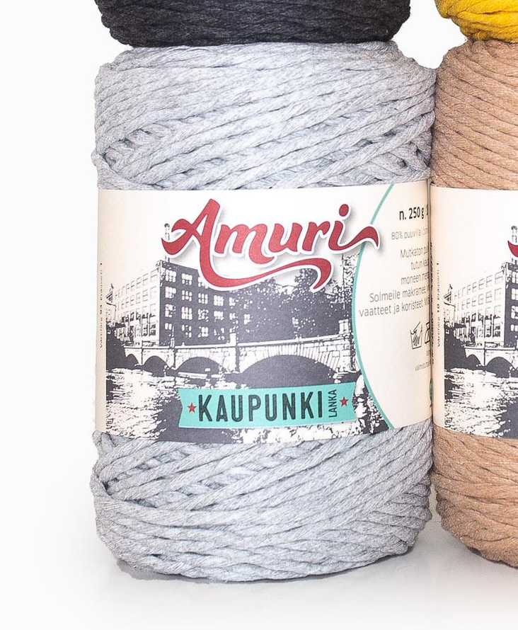 Kaupunki Amuri-moppilanka 250g - Kaupunki Amuri langat - 6430063332253 - 1