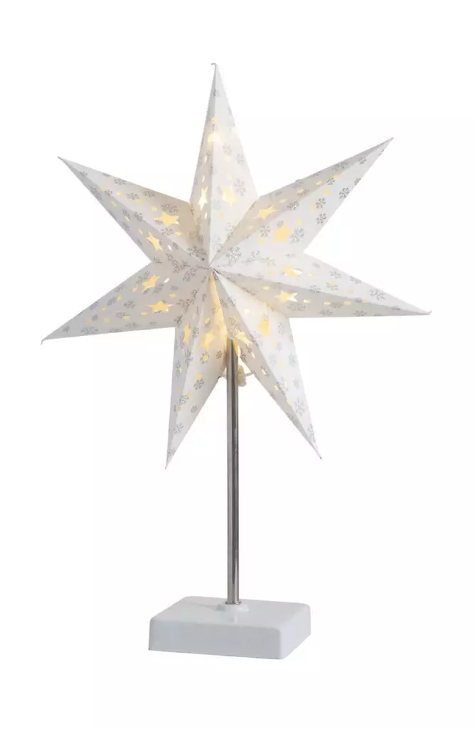 Airam Lappi paperitähti pöytävalaisin - Jouluvalot ja kausivalot - 6435200298003 - 1