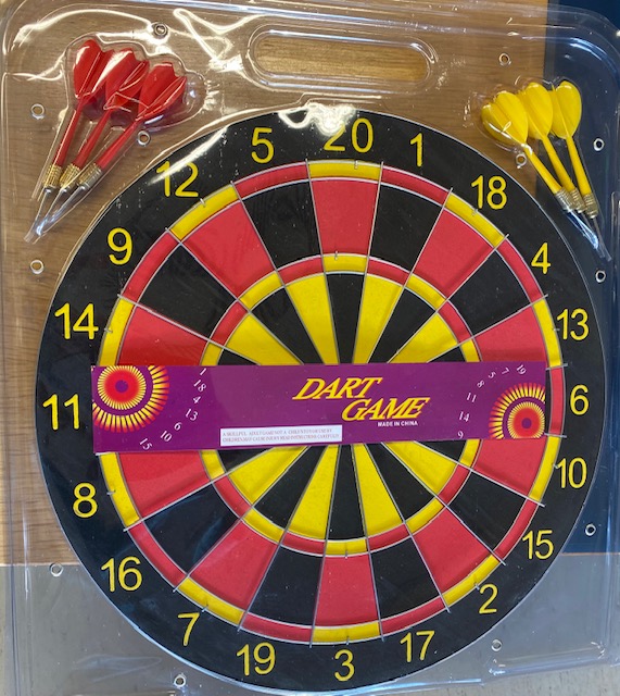 Darts tikkataulu + 6 tikkaa - Pihapelit ja pallot - 7320342752713 - 1