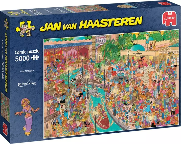 Palapeli Jan van Haasteren Fata Morgana - Yli 5000 palan palapelit - 8710126018453 - 1